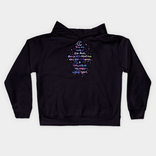 You are made of Stardust Kids Hoodie